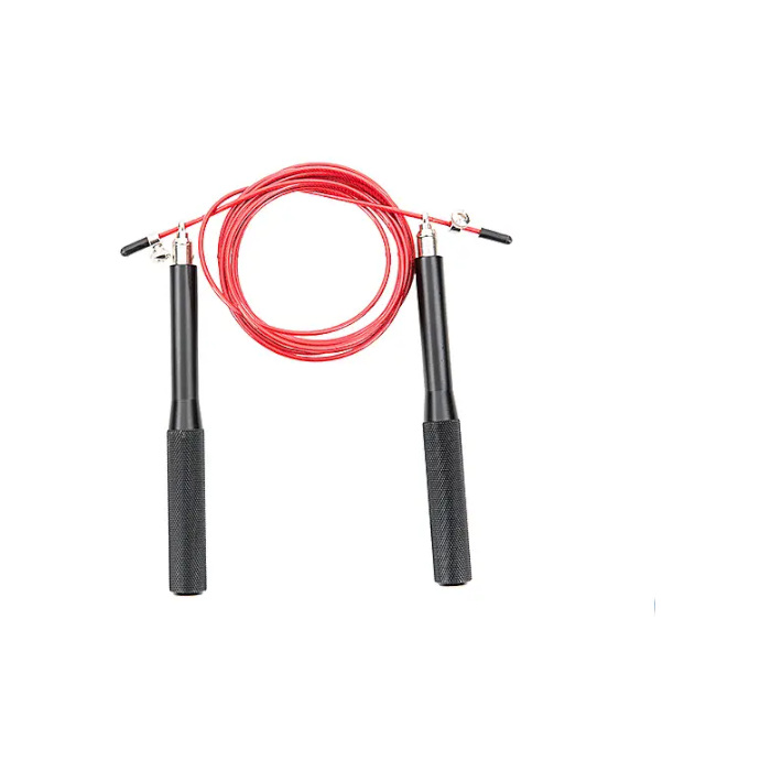 Набор UFC Скоростная скакалка и Слайдеры (черный/красный)