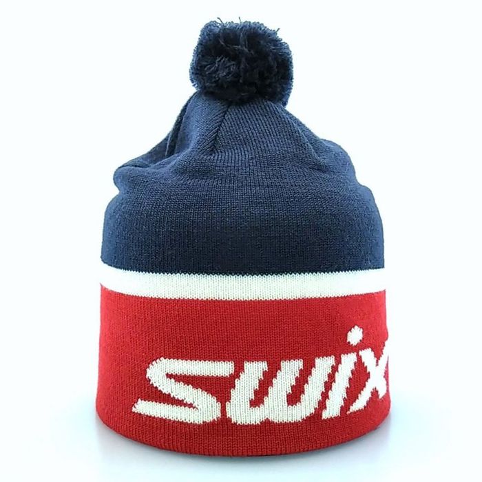 Шапка SWIX Surmount (синий/красный)