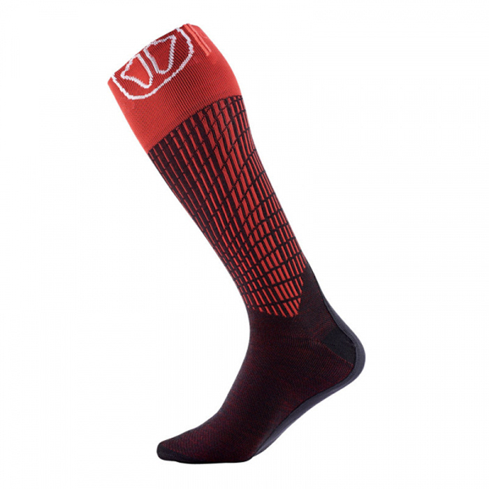 Носки с подогревом SIDAS Ski Heat MV (черный/красный)