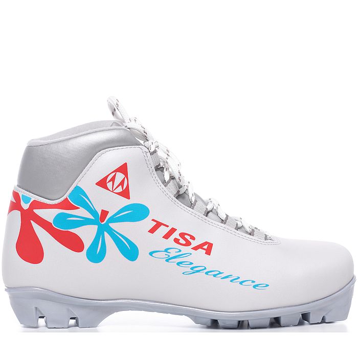 Лыжные ботинки TISA NNN Sport Lady (S80519) (белый/красный)