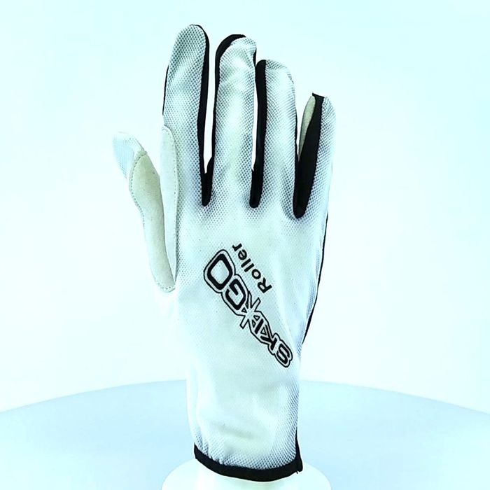 Перчатки для лыжероллеров SKIGO Roller Ski (белый/черный)
