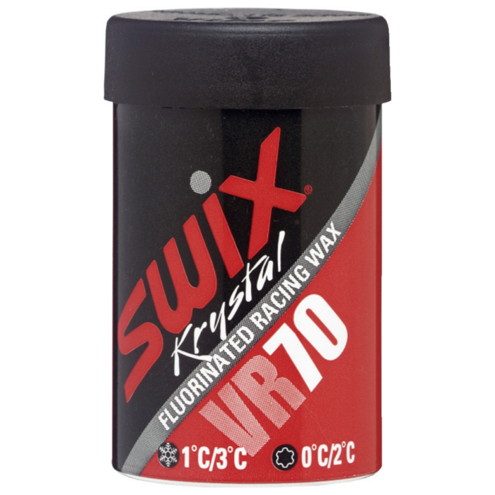Мазь держания, твердая SWIX VR70 Red (+1°С +2°С) 45 г.