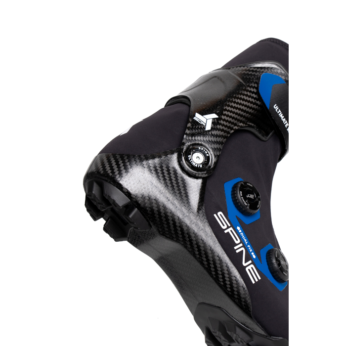 Лыжные ботинки SPINE NNN Ultimate Dual Fix (699-S) (черный)