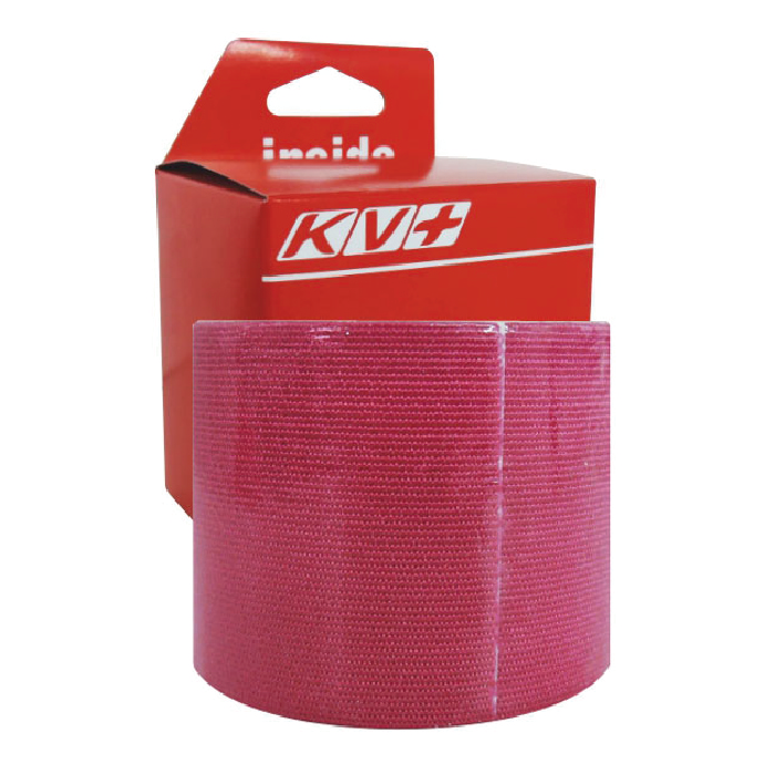 Тейпы KV+ Compression tape (компрессионный тейп, 5 см. / 5 м.) (розовый)