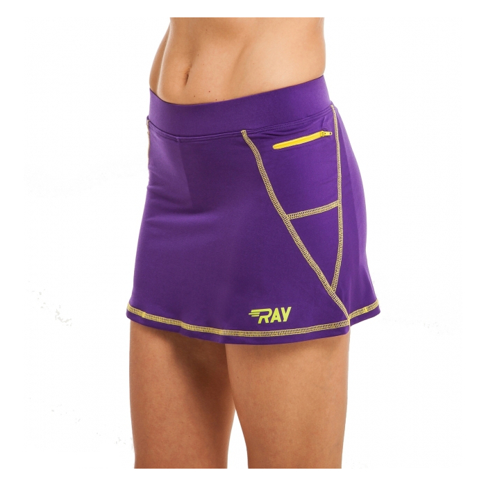 Одежда для бега RAY (ЛУЧ) Юбка-шорты  (4562) (фиолетовый)
