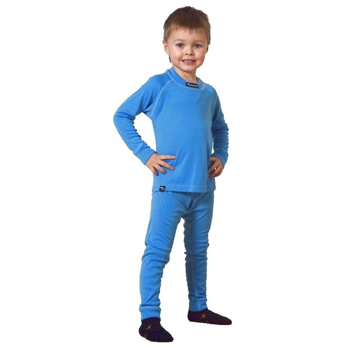 Комплект термобелья Jr. NORDSKI Warm (синий)
