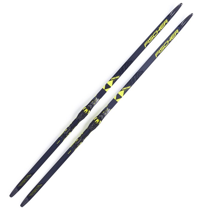 Лыжи беговые FISCHER Speedmax CL 902 Plus Soft IFP (черный/желтый)