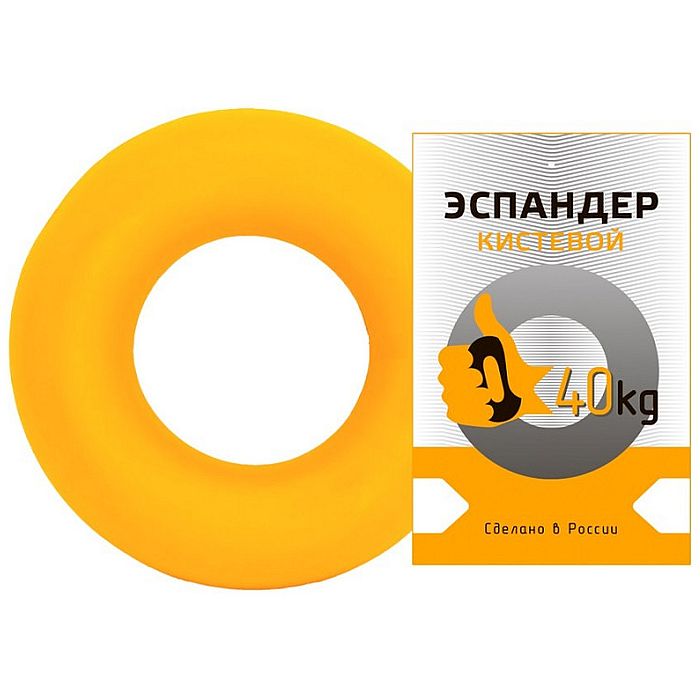 Эспандер SPORTEX Fortius кистевой, кольцо 40 кг. (желтый)