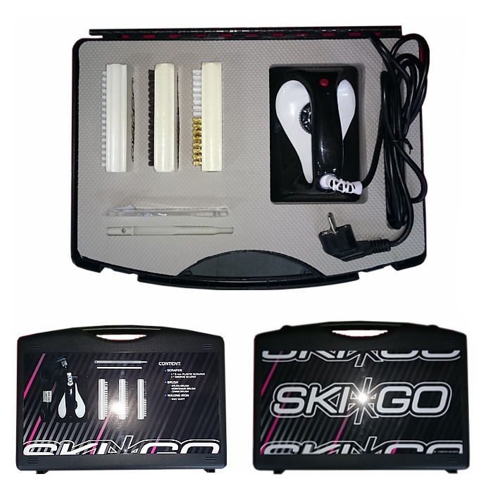 Чемодан для инструментов SKIGO (68352) (утюг, 3 щетки, скребки)