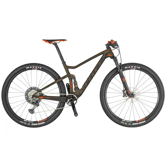 Велосипед SCOTT Spark RC 900 Pro (коричневый) (2019)