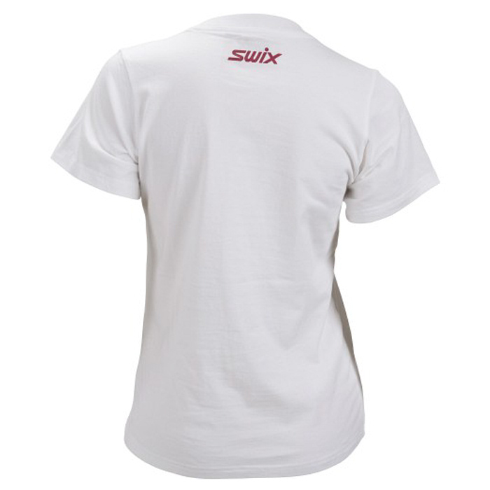 Футболка женская SWIX Swix big logo (белый)