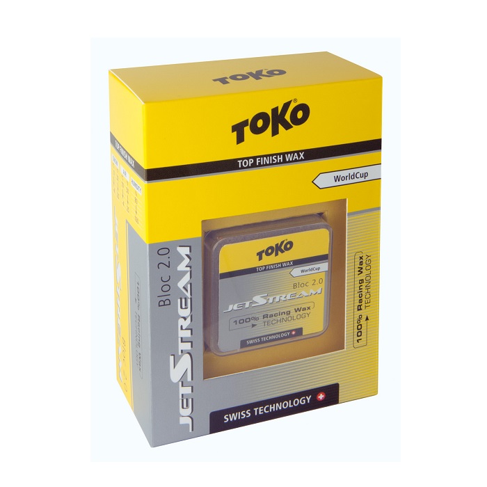 Ускоритель таблетка TOKO JetStream Bloc 2.0 Yellow (0°С -4°С) 20 г.