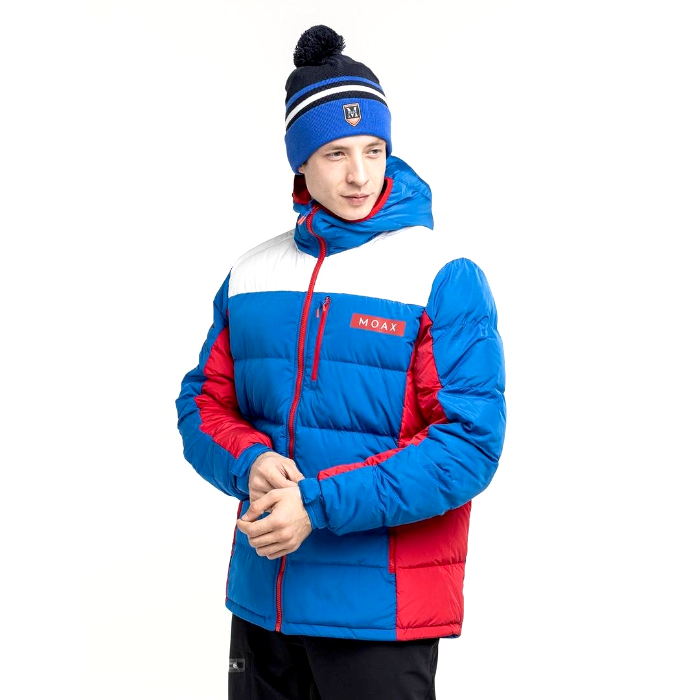 Куртка утепленная MOAX Club Team (синий/белый)