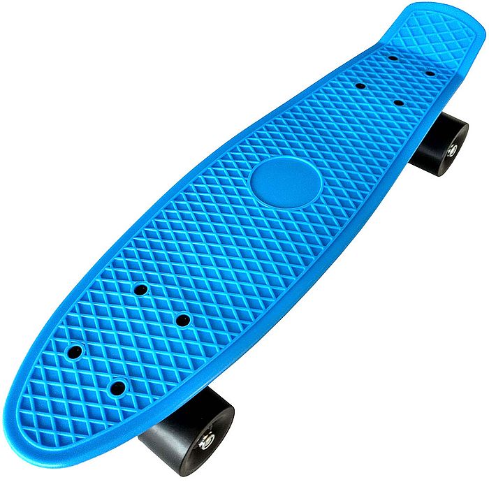 Пенни борд (скейт детский) SPORTEX SK20X (22" 56x15 см) (синий)