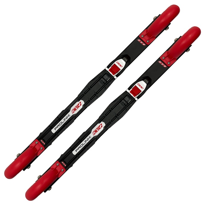 Лыжероллеры с креплениями KV+ Коньковые JET Rollski Skate 60 cм. (черный)