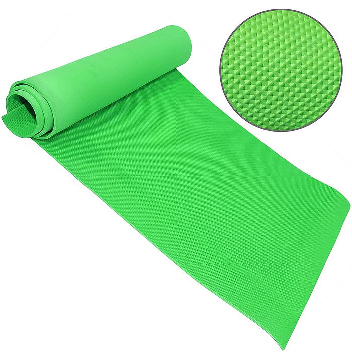 Коврик для йоги SPORTEX (ЭВА, 173х61х0,3 см) (зеленый)