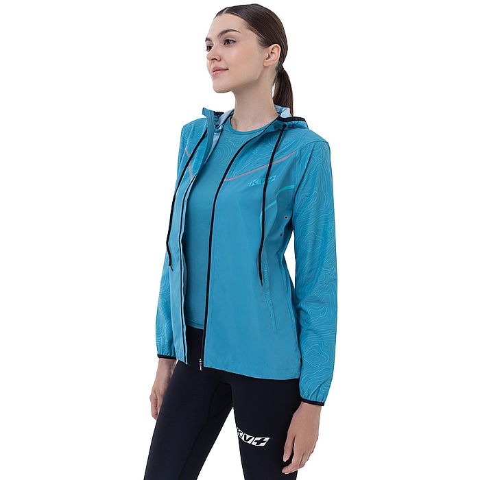Ветровка женская KV+ Breeze Windproof (бирюзовый)