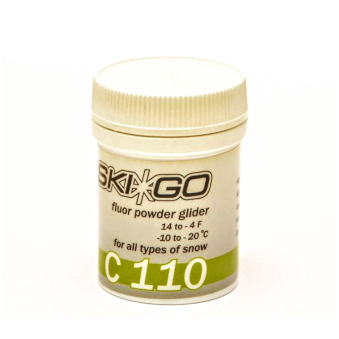 Ускоритель SKIGO C110 Green (порошок для всех типов снега) (-10°С -20°С) 30 г.