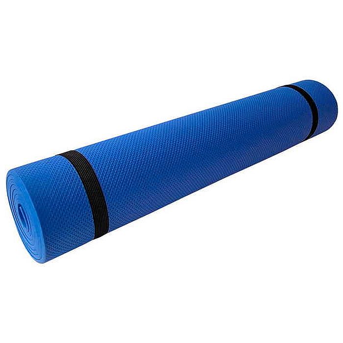 Коврик для йоги SPORTEX (ЭВА, 173х61х0,5 см) (синий)