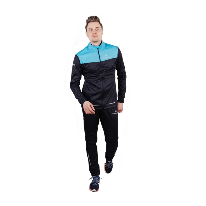 Куртка разминочная NORDSKI Pro Breeze (голубой)