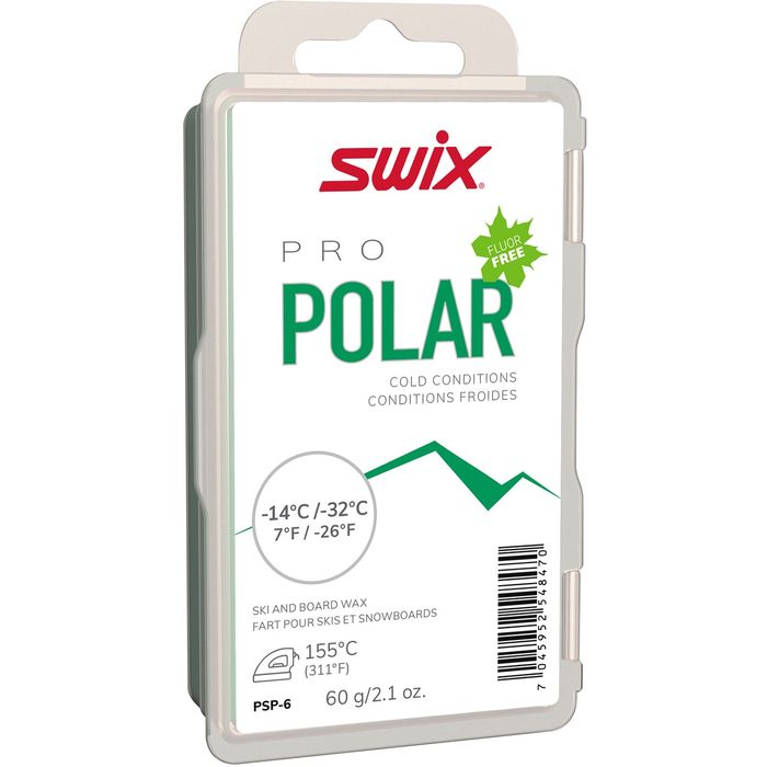 Парафин углеводородный SWIX PS Polar (-14°С -32°С) 60 г.