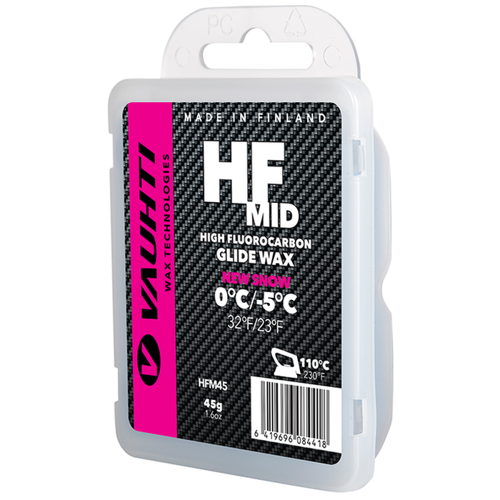 Парафин высокофтористый VAUHTI HF Mid (+0°С -5°С) 45 г.