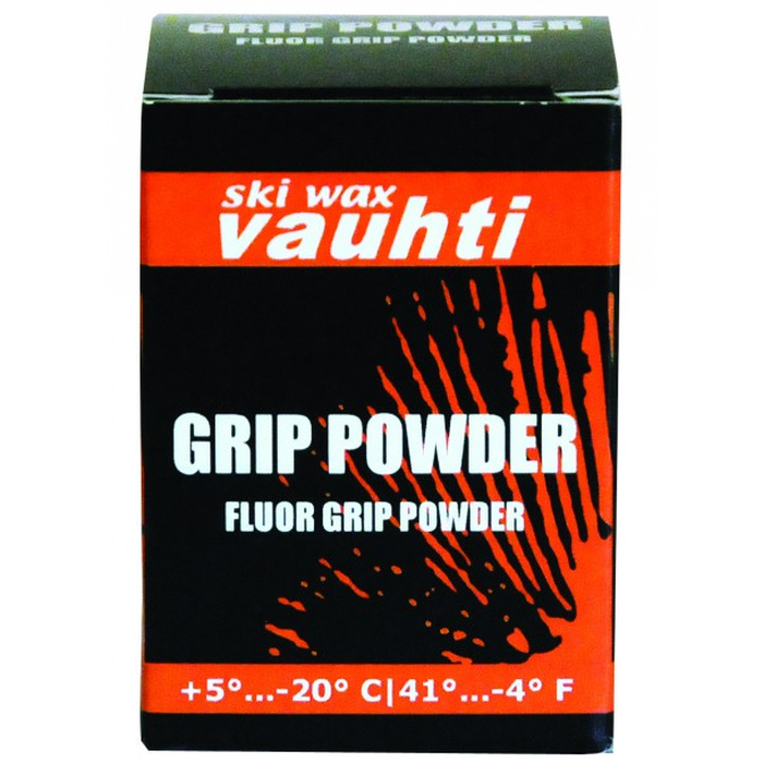 Мазь держания, твердая VAUHTI для мазей держания Grip Powder (+5°С -20°С) 45 г.