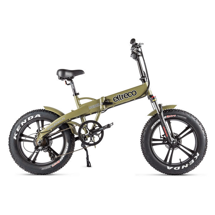 Электровелосипед ELTRECO INSIDER 500 Wh (хаки) (2019)