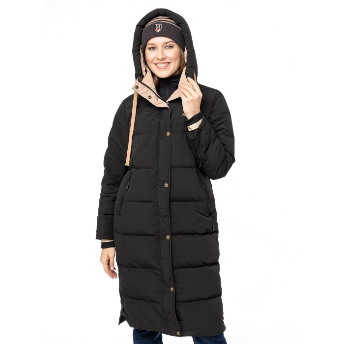 Пальто пуховое женское MOAX Dachstein (черный)