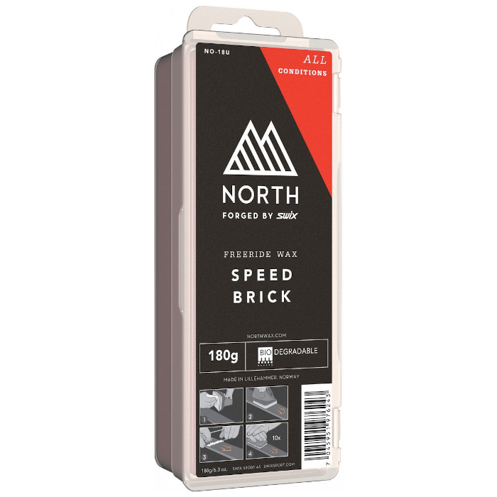 Парафин углеводородный SWIX NO-18U North Speed Brick Uni (парафин "универсальный")  180 г.