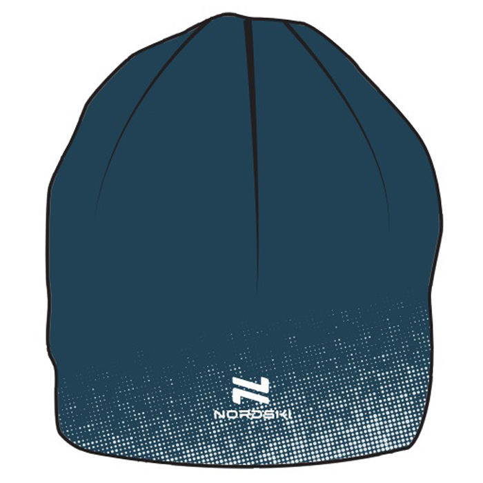Шапка гоночная NORDSKI Pro Jr (синий/белый)