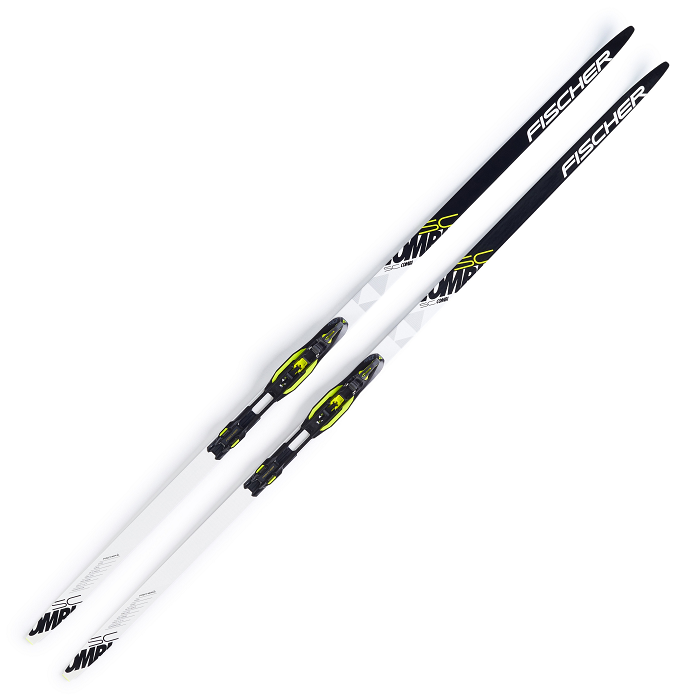 Лыжи беговые FISCHER SC Combi IFP (черный/белый)
