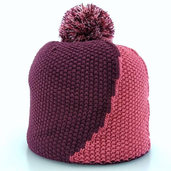 Шапка вязаная NORDSKI Knit (фиолетовый)