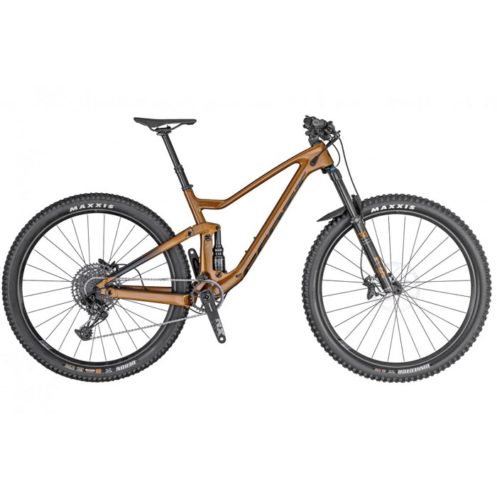 Велосипед SCOTT Genius 930 (коричневый/черный) (2020)