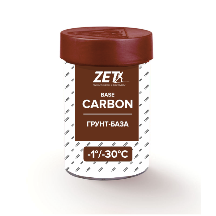 Мазь держания, твердая ZET Carbon Brown (грунтовая) (-1°С -30°С) 30 г.