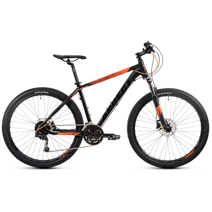 Велосипед ASPECT AIR COMP 27.5 (черно/оранжевый) (2020)