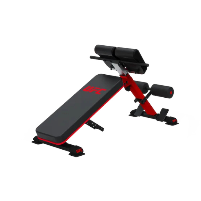 Скамья силовая UFC для пресса и разгибания спины