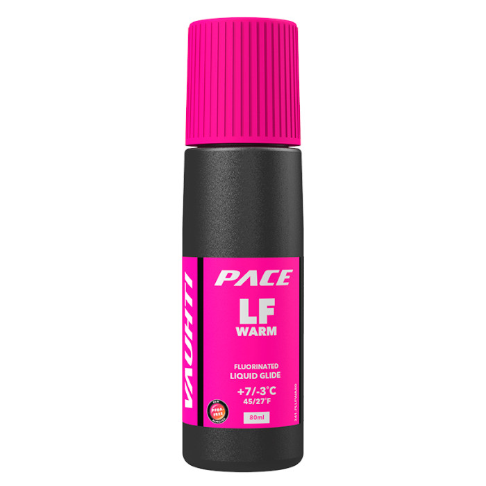 Парафин низкофтористый, жидкий VAUHTI Pace LF Warm (+7°С -3°С) 100 ml.
