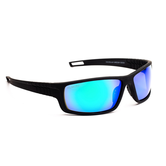 Очки спортивные BLIZ Polarized Abel (черно/голубой)