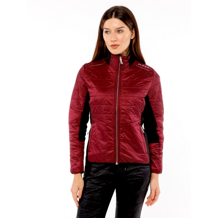 Куртка разминочная женская MOAX Royal (бордовый)