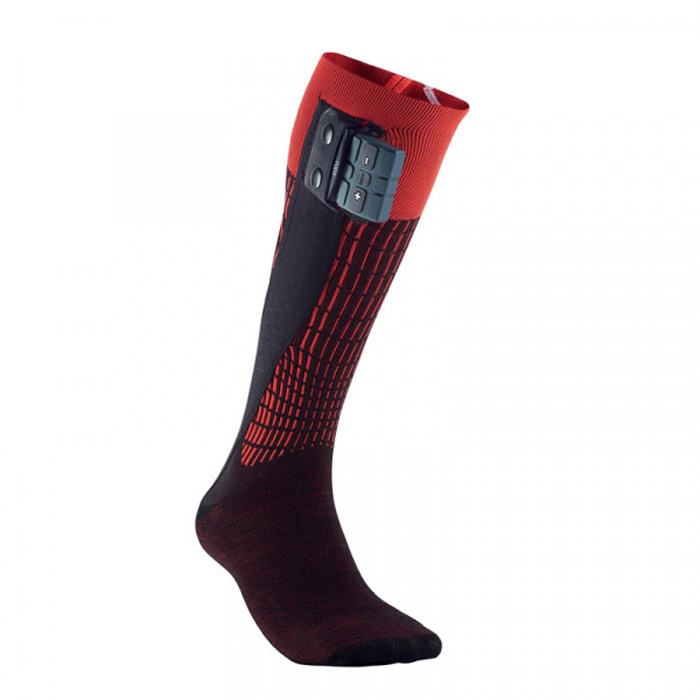 Носки с подогревом SIDAS Ski Heat MV (черный/красный)