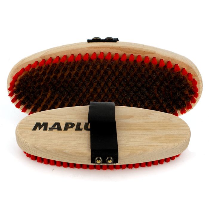 Щетка MAPLUS (MTO123) Soft Brass Oval Manual Brush