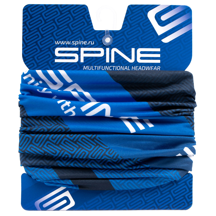 Бандана SPINE Premium (синий/черный)