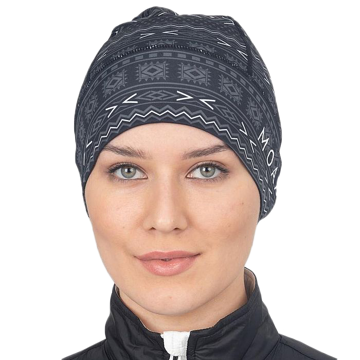 Шапка MOAX Tista Pony Tail с отверстием (серый)