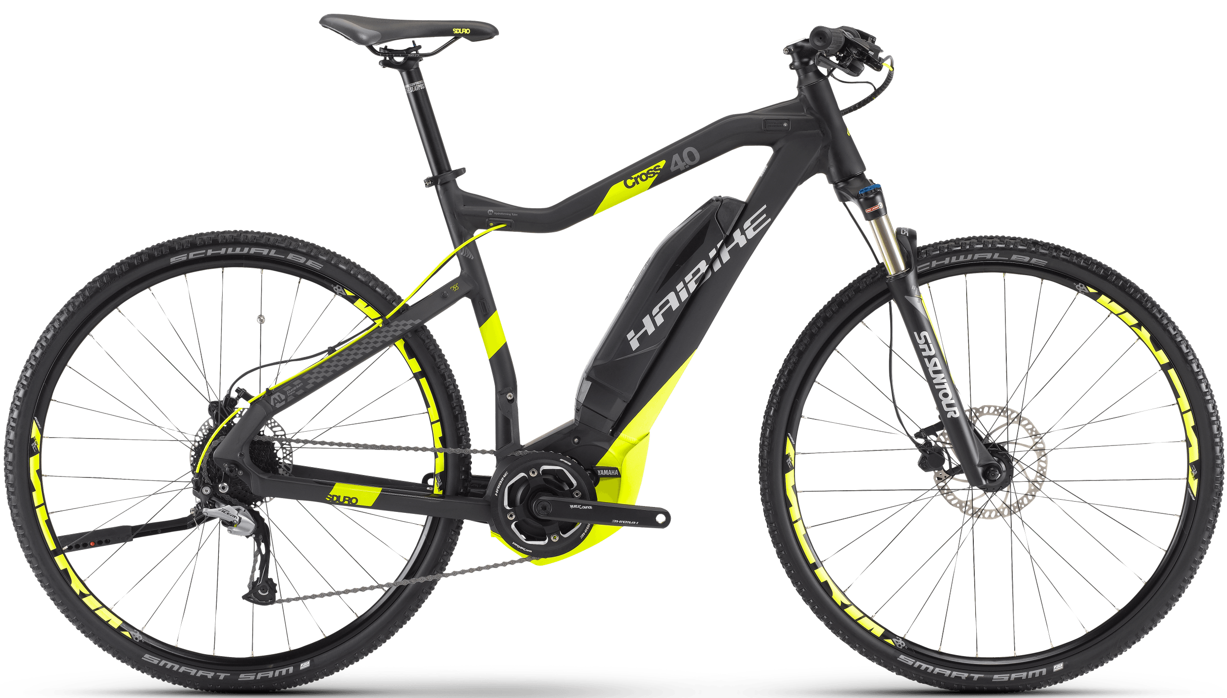 Электровелосипед HAIBIKE Sduro Cross 4.0 men 400 Wh. (черный) (2017)