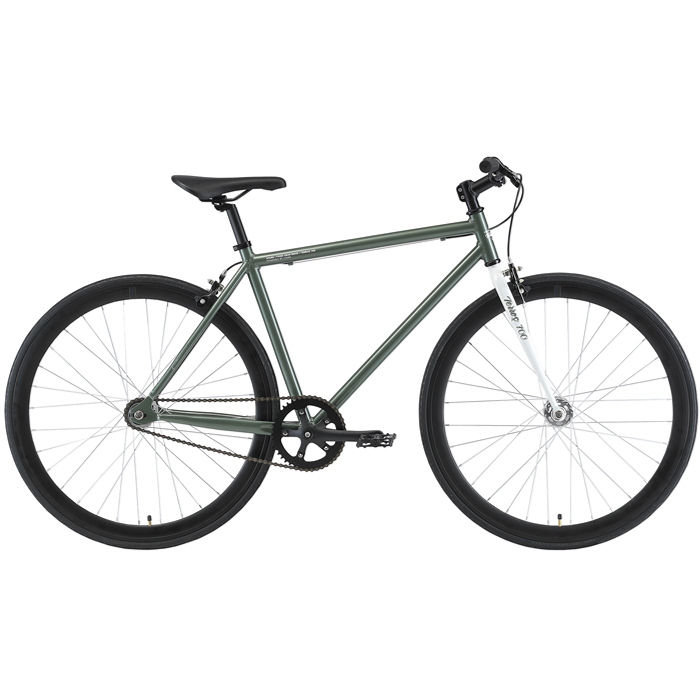 Велосипед STARK TERROS 700 S (бело/зеленый) (20-21) 22"