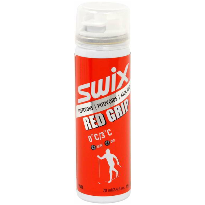 Мазь держания SWIX Red Liquid (аэрозоль, жидкая) (0°С +3°С) 70 ml.