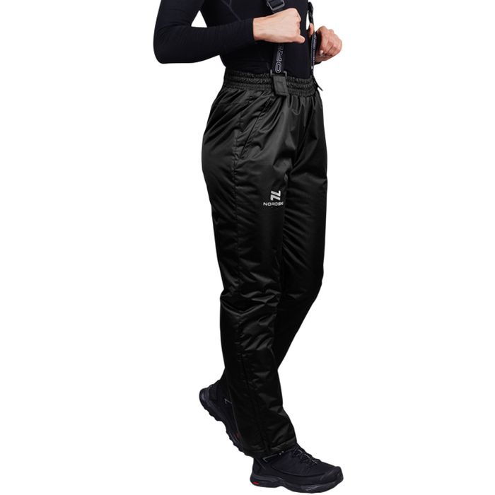 Брюки утепленные женские NORDSKI Active (черный/белый)