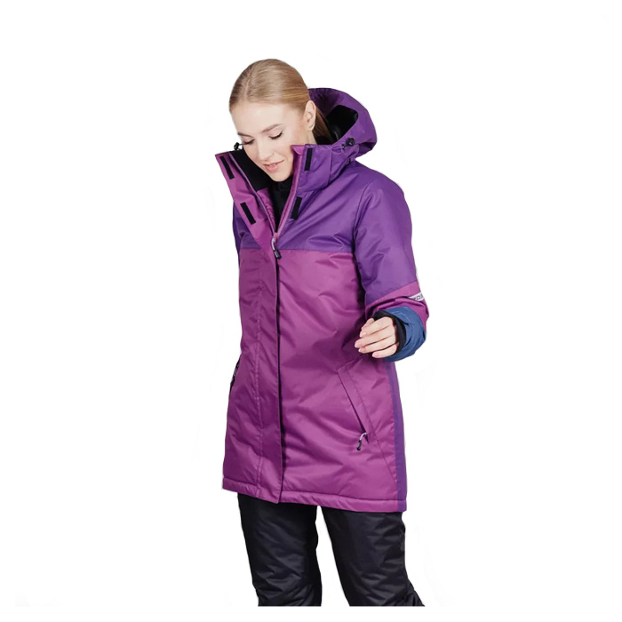 Куртка утепленная женская NORDSKI Casual (фиолетовый/розовый)
