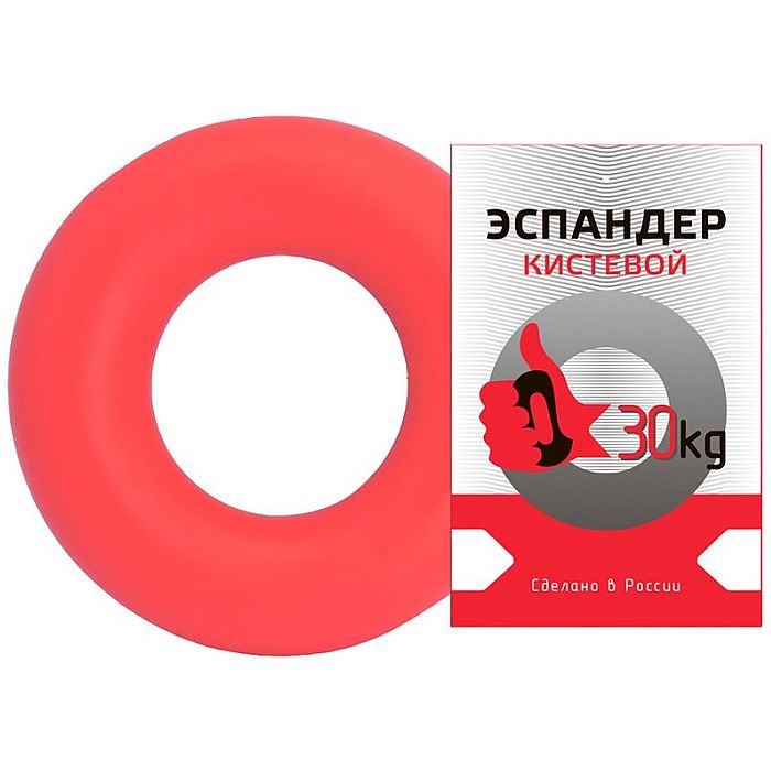 Эспандер SPORTEX Fortius кистевой, кольцо 30 кг. (красный)